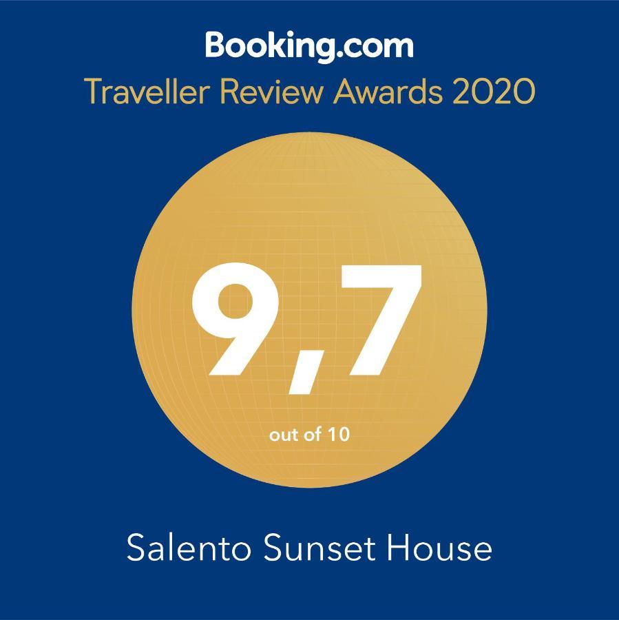 Вилла Salento Sunset House Пульсано Экстерьер фото