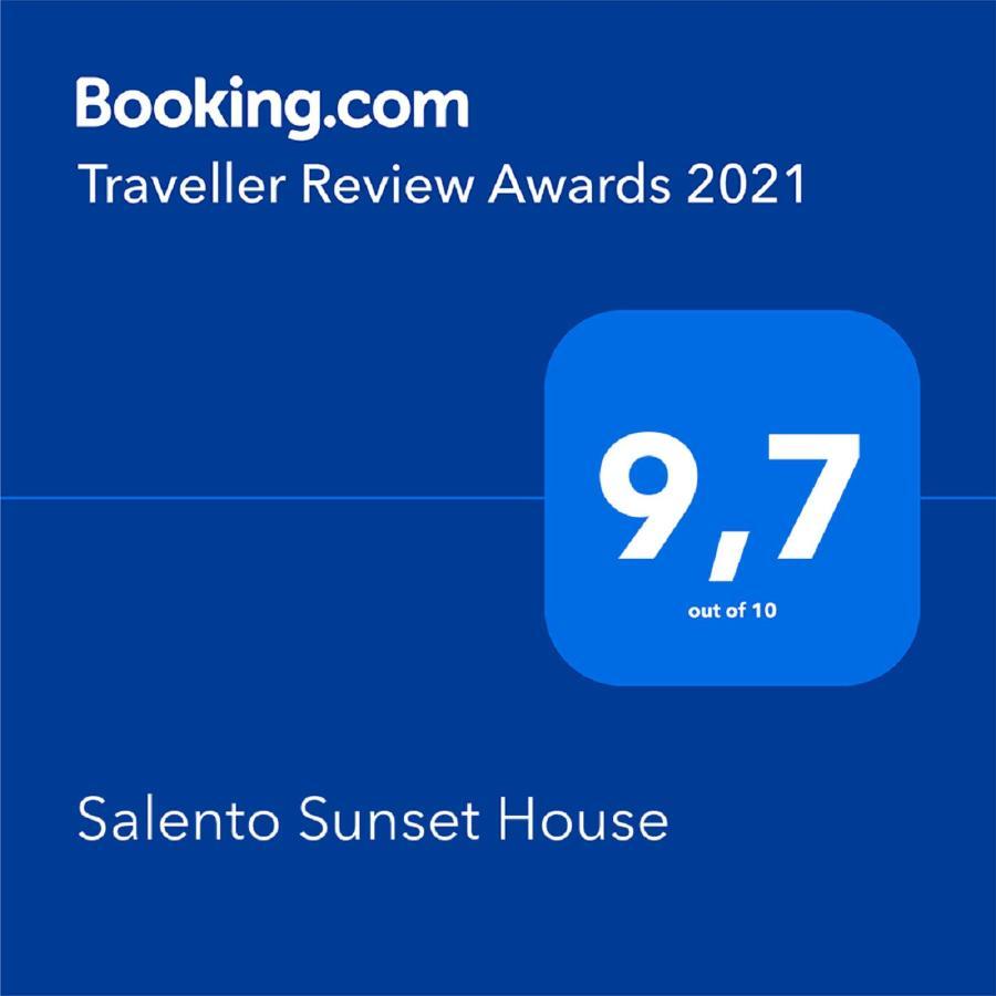 Вилла Salento Sunset House Пульсано Экстерьер фото